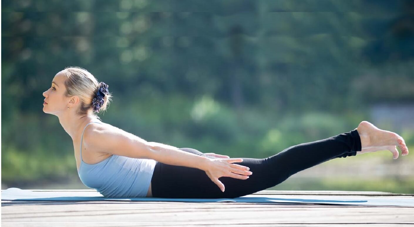 Locust pose