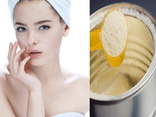 Milk Powder Face Pack